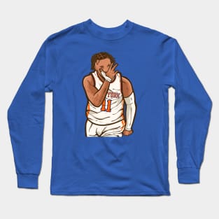 Jalen Brunson Three Point Celebration Long Sleeve T-Shirt